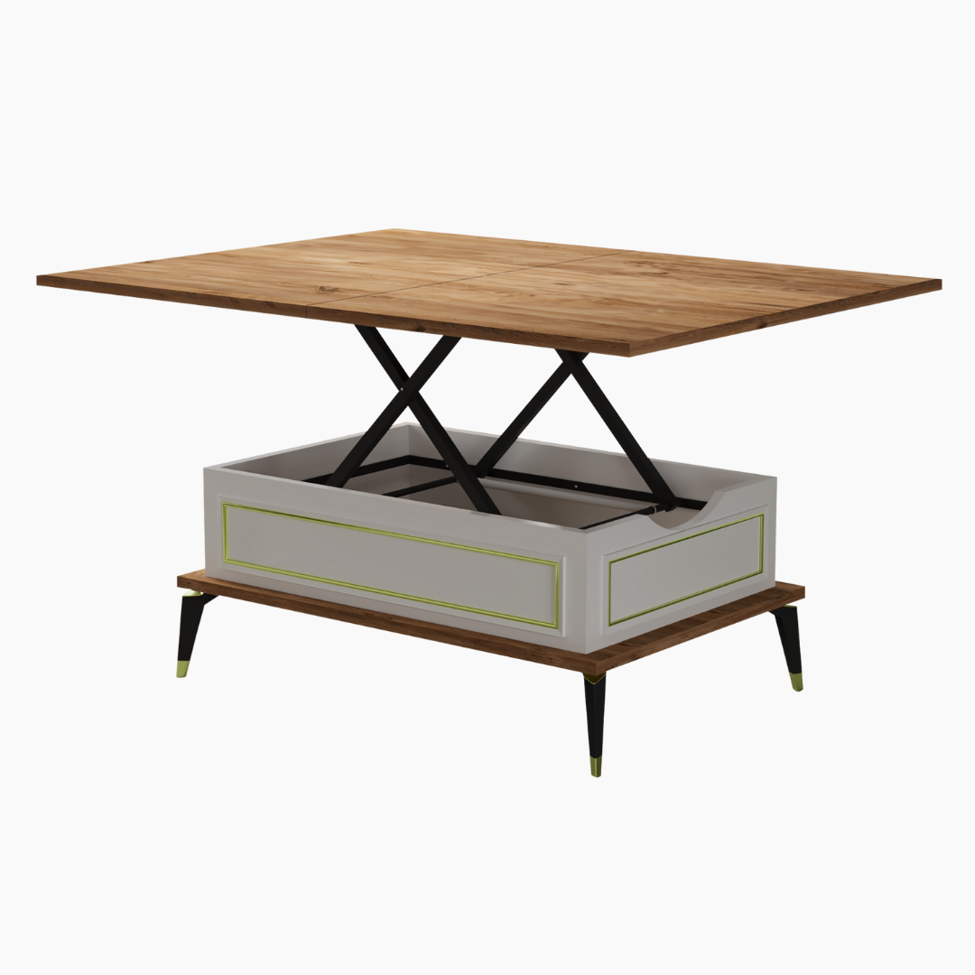 Lift Top Series - Magic Toscana Extendable Coffee & Dining Table