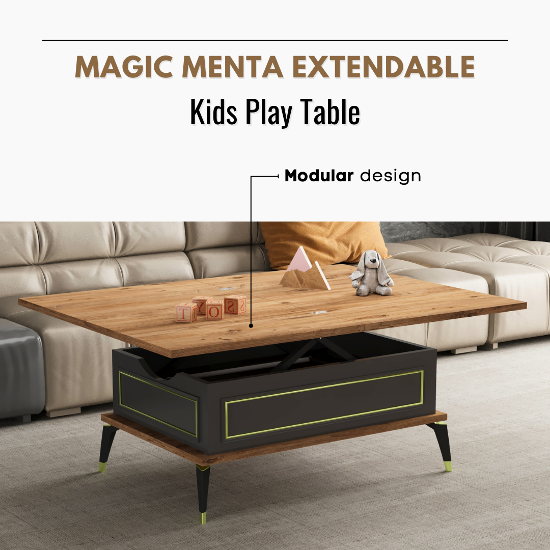 Lift Top Series - Magic Menta Extendable Coffee & Dining Table