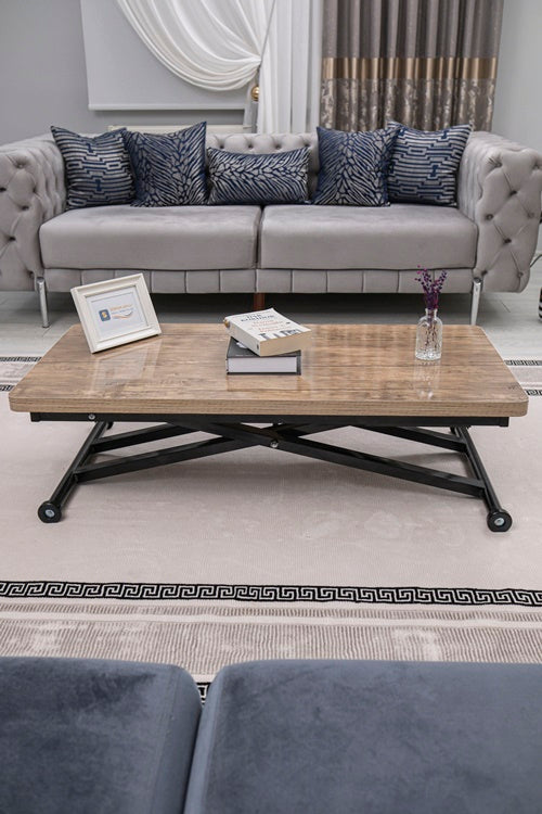 Home Series – MDF Top with Oval Corners and Black Base