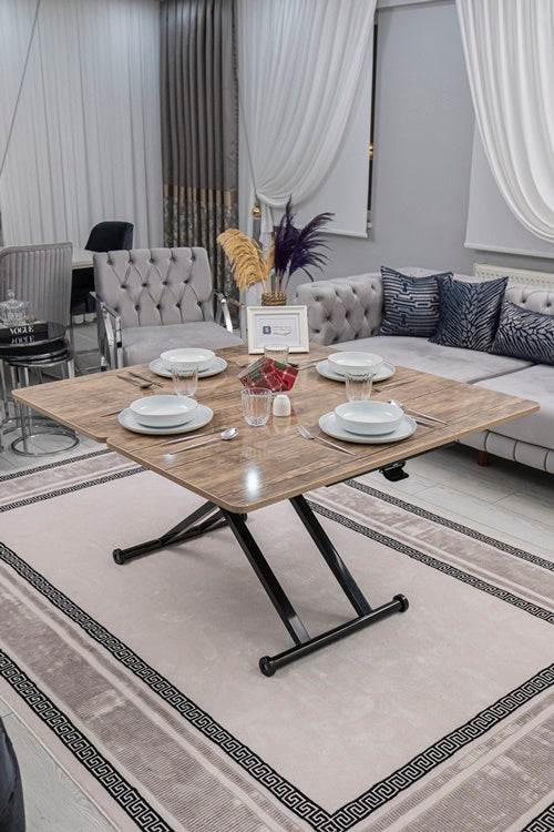Home Series – MDF Top with Oval Corners and Black Base