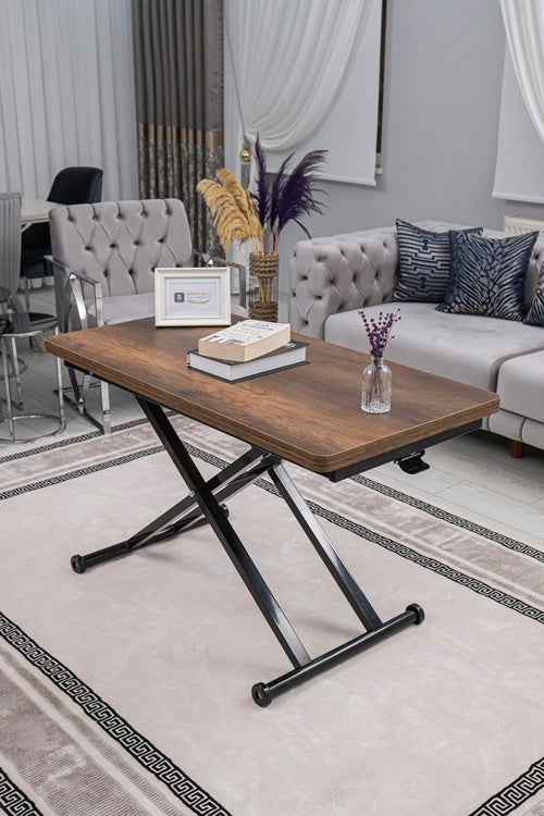 Home Series – MDF Top with Oval Corners and Black Base