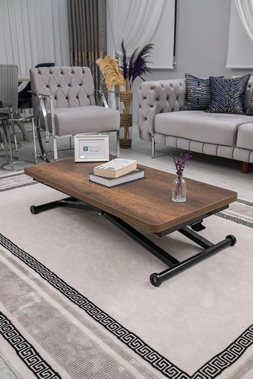 Home Series – MDF Top with Oval Corners and Black Base