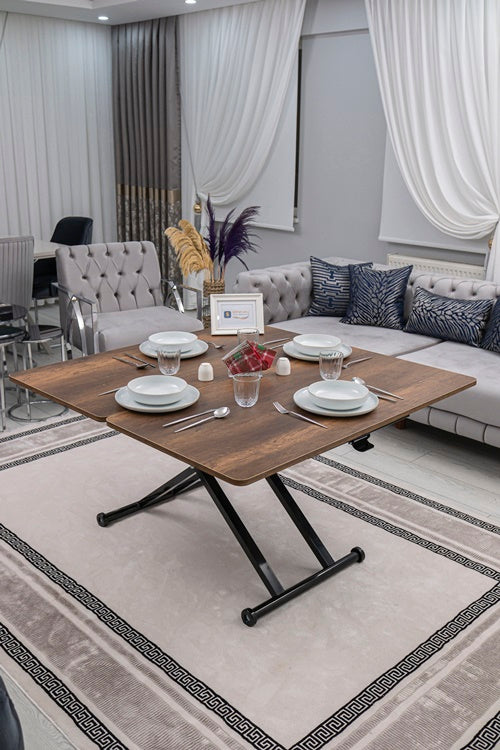 Home Series – MDF Top with Oval Corners and Black Base