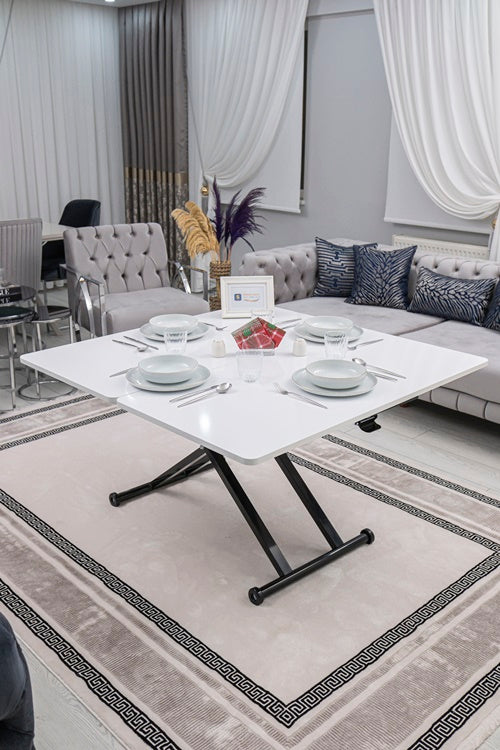Home Series – MDF Top with Oval Corners and Black Base