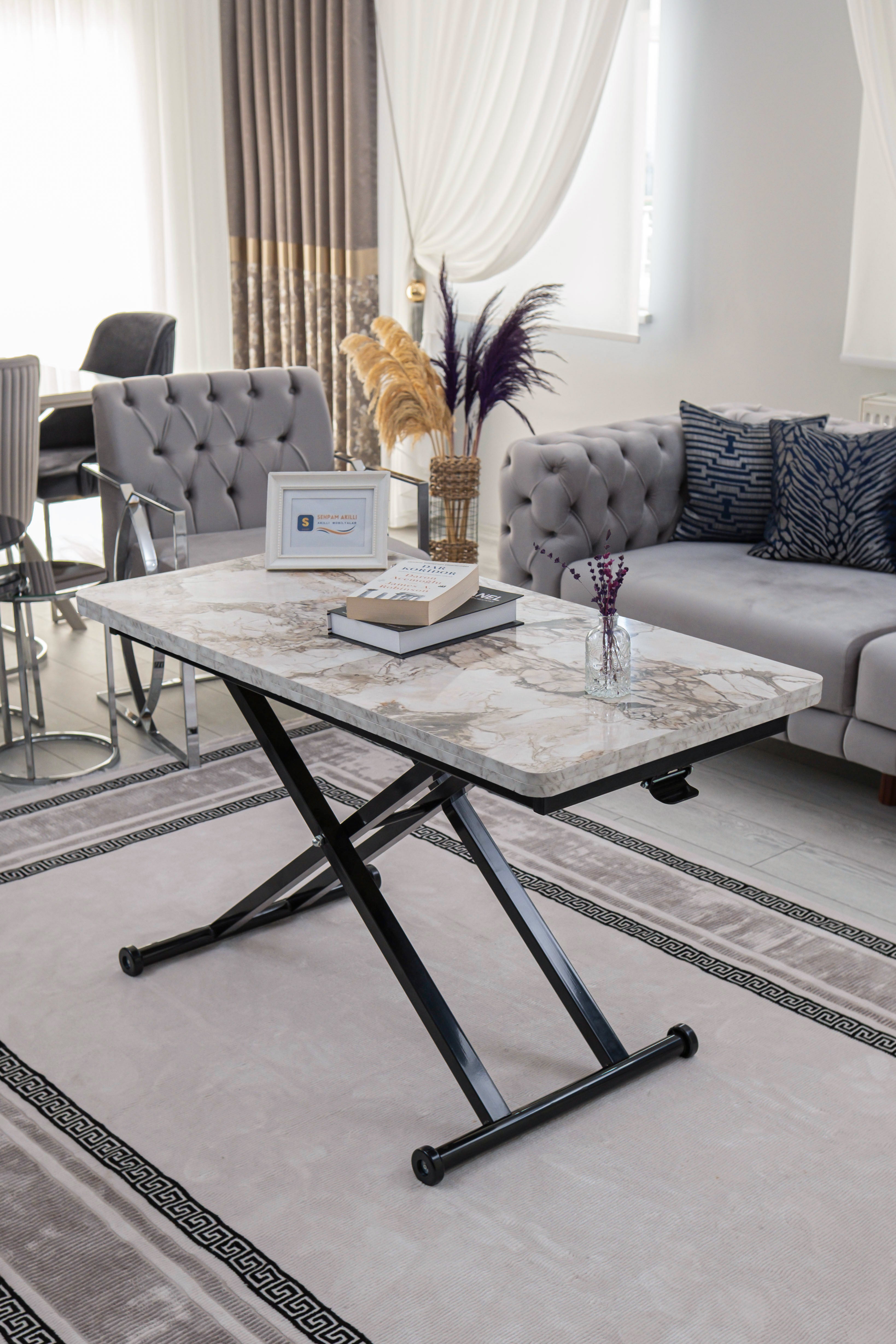 Home Series – MDF Top with Oval Corners and Black Base
