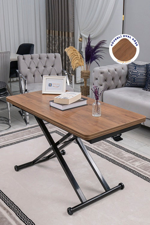 Home Series – MDF Top with Oval Corners and Black Base