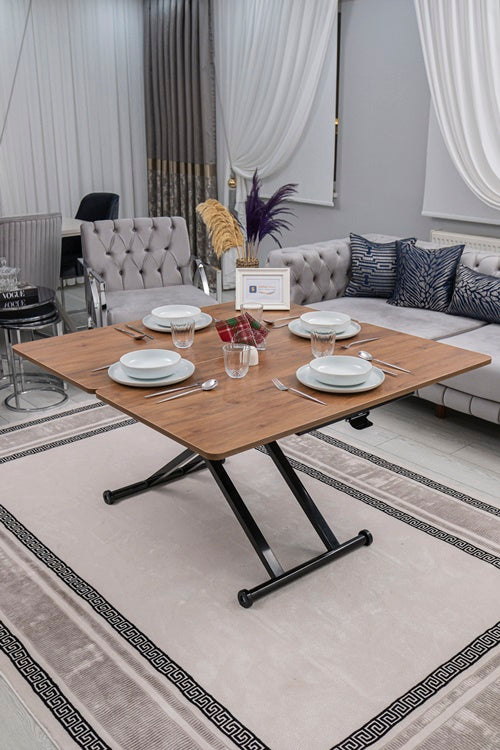 Home Series – MDF Top with Oval Corners and Black Base