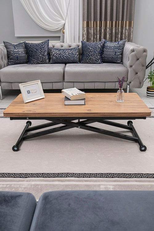 Home Series – MDF Top with Oval Corners and Black Base