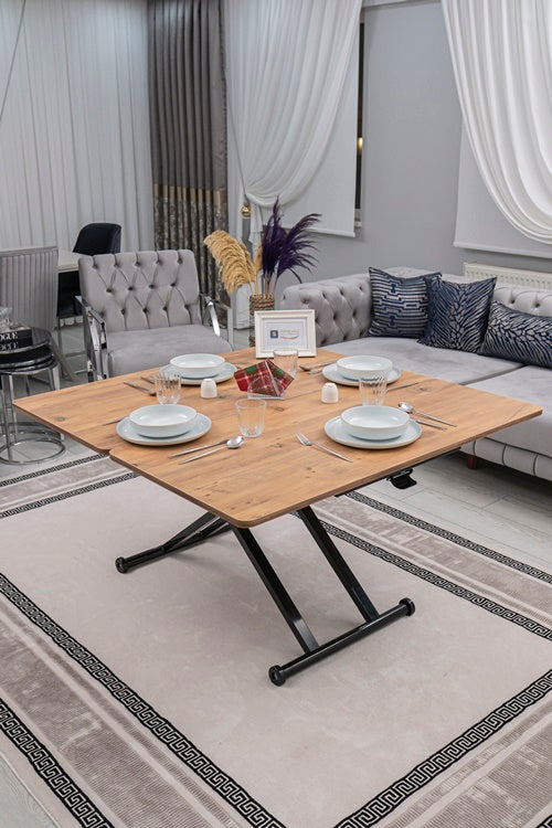 Home Series – MDF Top with Oval Corners and Black Base