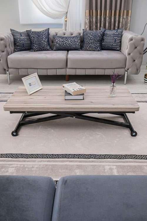 Home Series – MDF Top with Oval Corners and Black Base