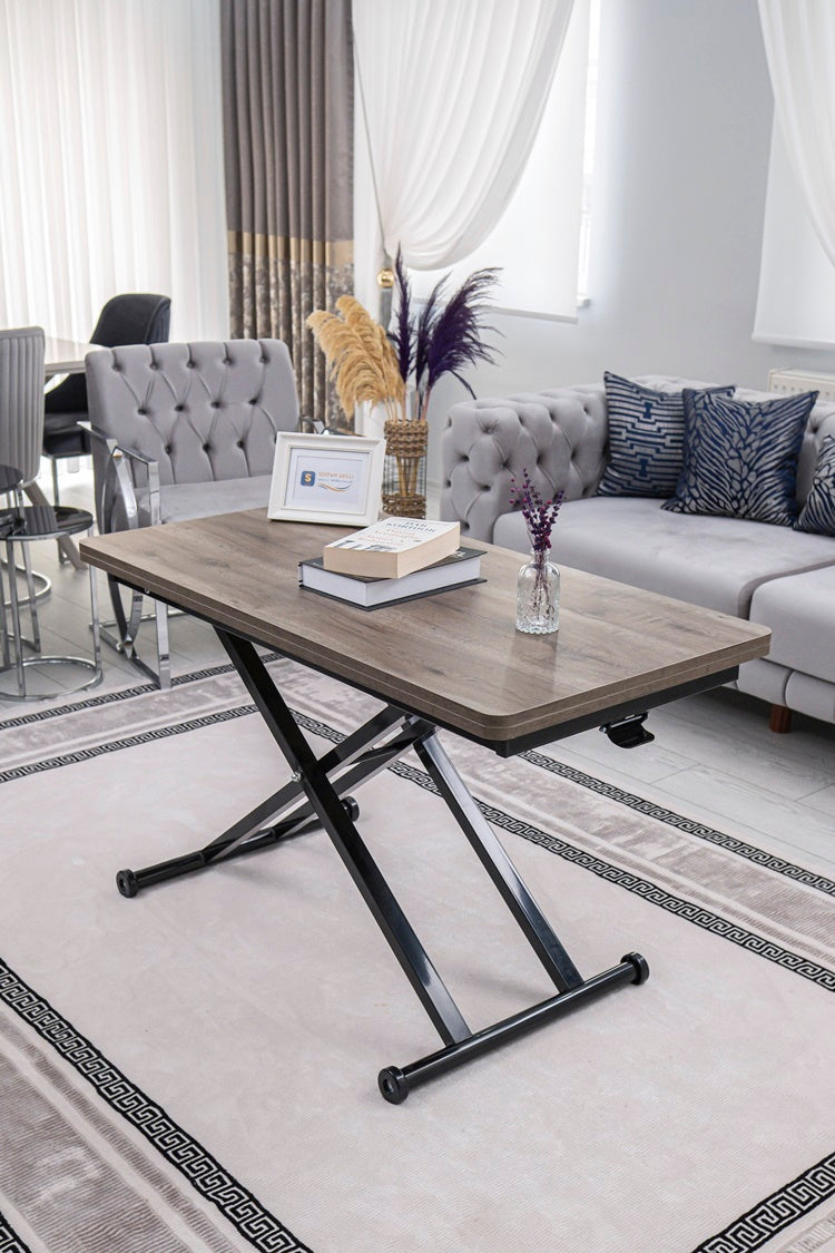Home Series – MDF Top with Oval Corners and Black Base