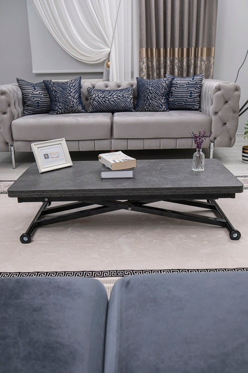 Home Series – MDF Top with Oval Corners and Black Base