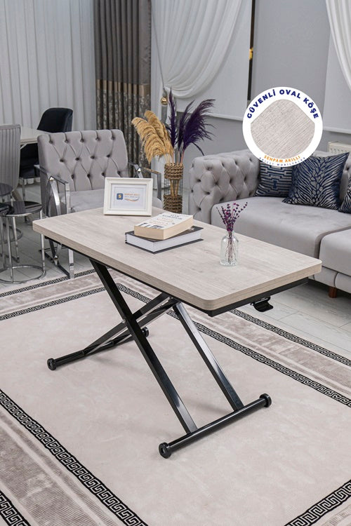 Home Series – MDF Top with Oval Corners and Black Base