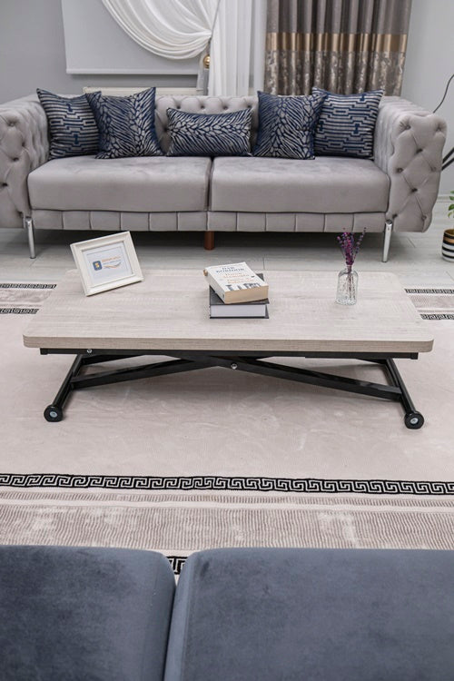Home Series – MDF Top with Oval Corners and Black Base