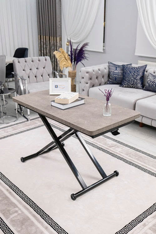 Home Series – MDF Top with Oval Corners and Black Base