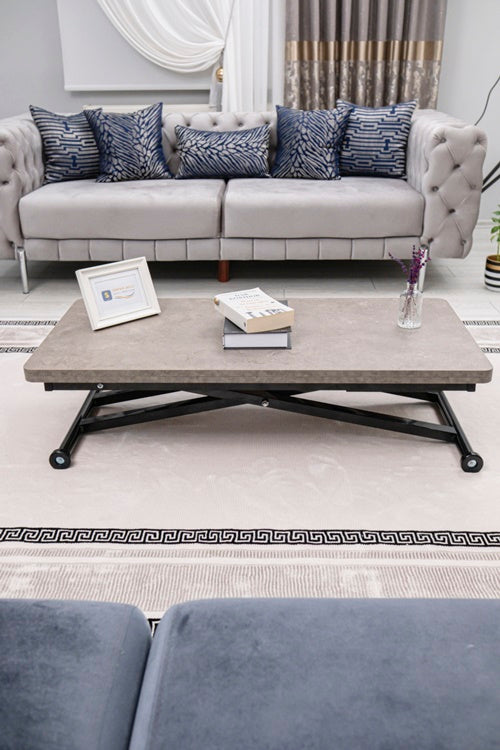 Home Series – MDF Top with Oval Corners and Black Base