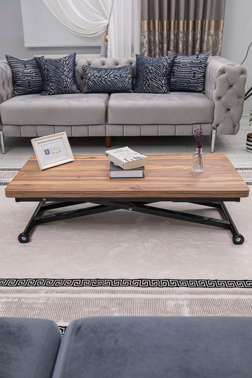 Home Series – MDF Top with Oval Corners and Black Base