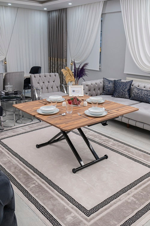 Home Series – MDF Top with Oval Corners and Black Base